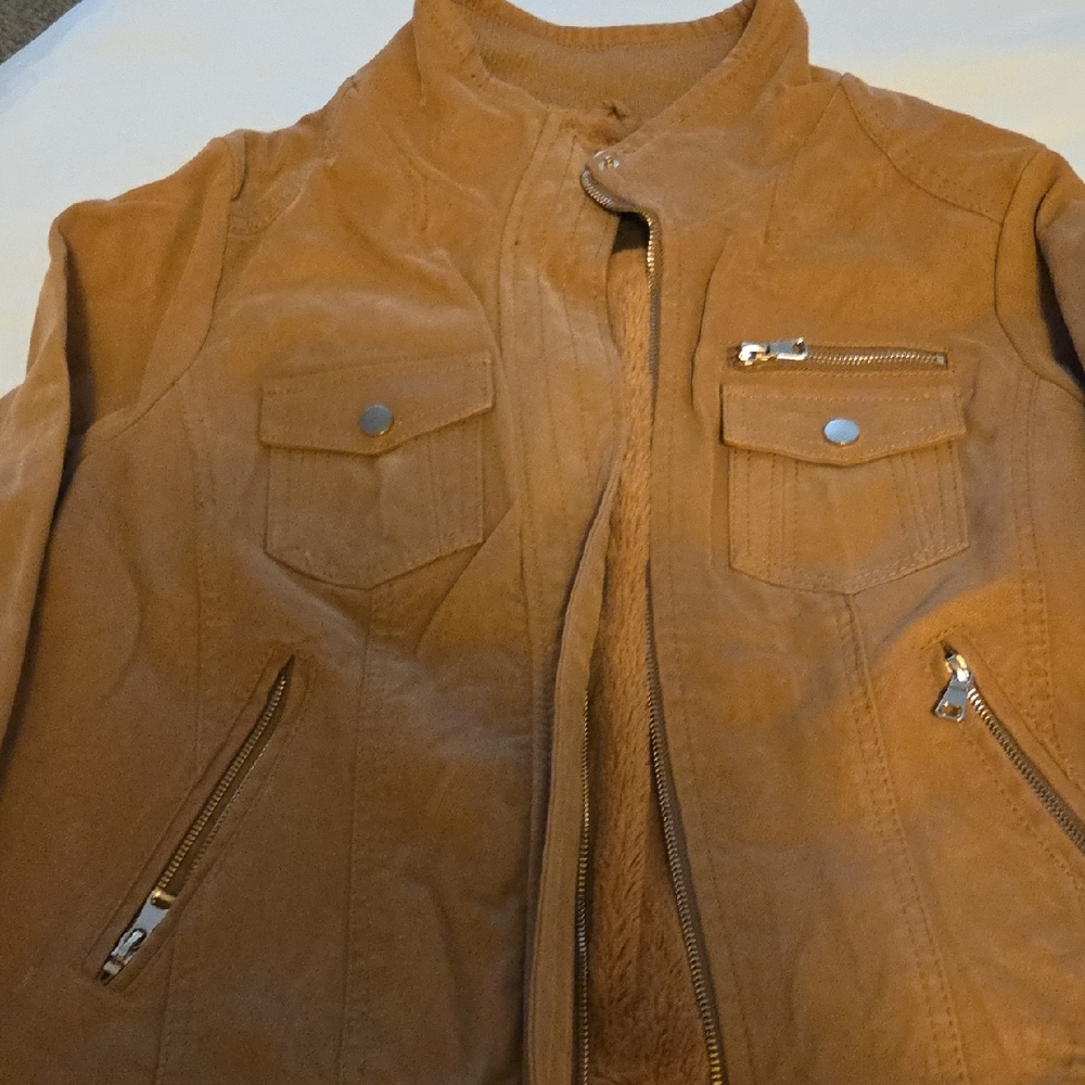 Ci Sono Warm Tan Jacket